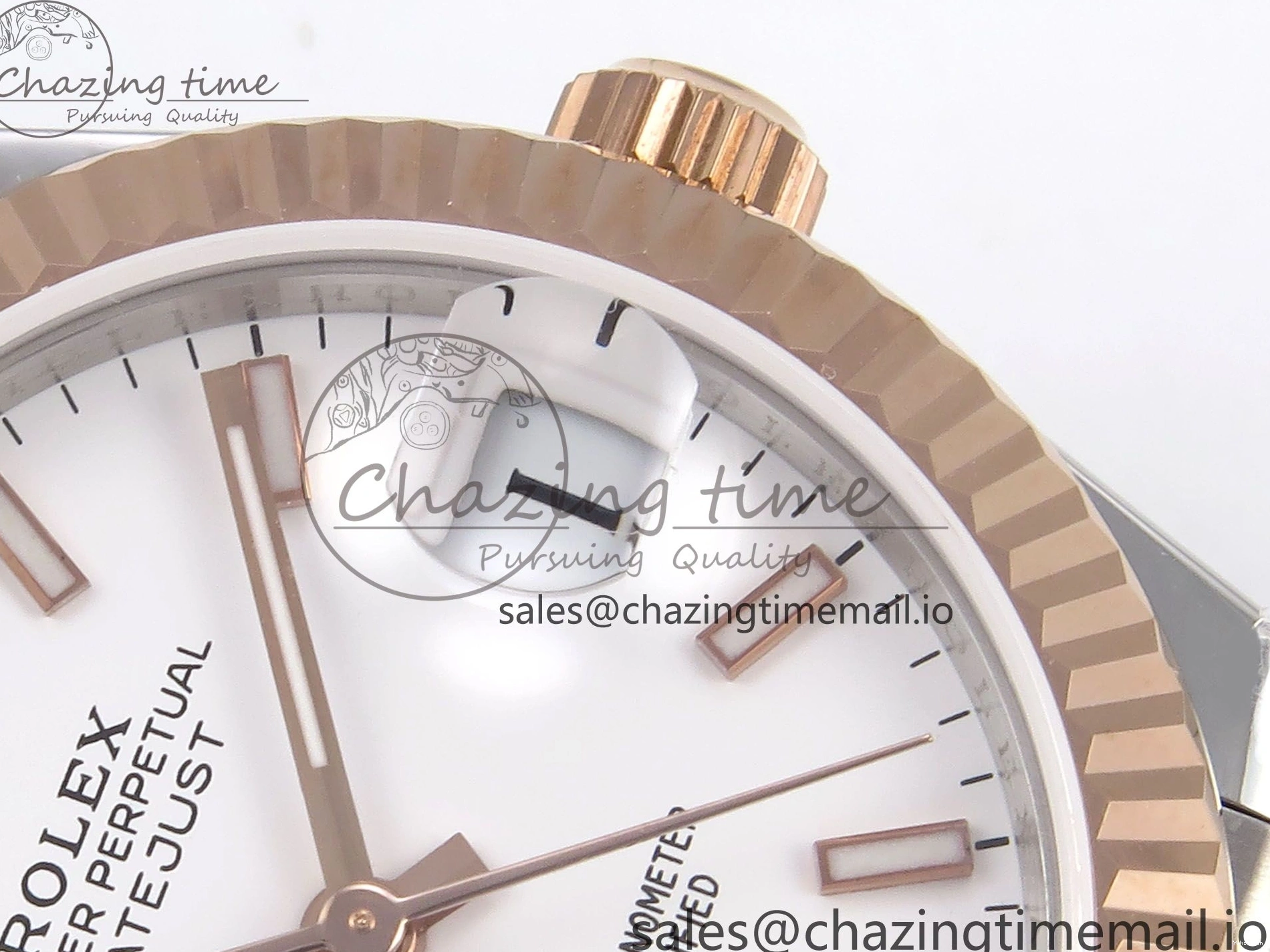SS Bracelet Edition Dial White Best GMF 31 on RG 278271 DateJust Steel 1:1 A2824 Jubilee Stick 904L 1221